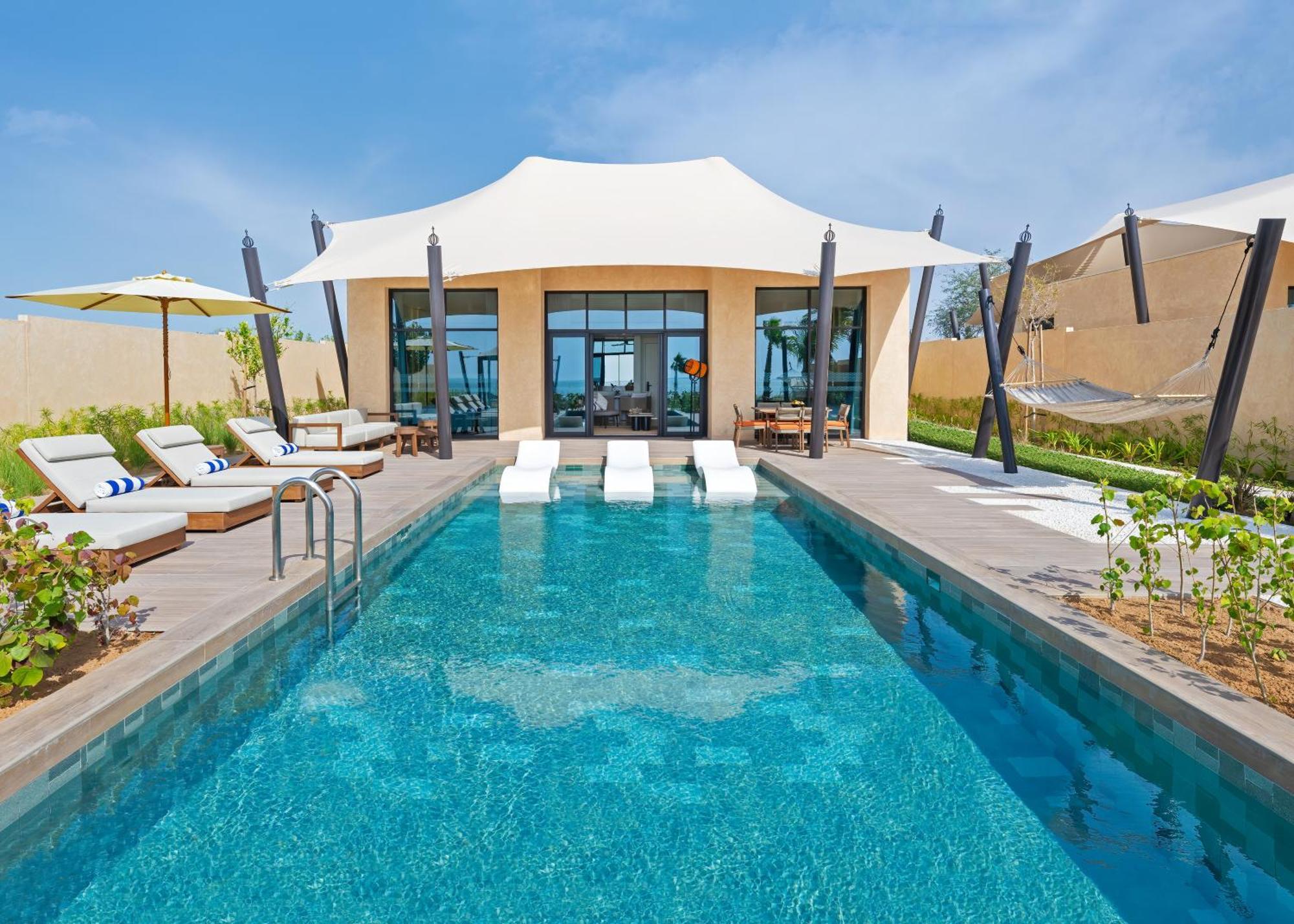 אבו דאבי Bab Al Nojoum Hudayriyat Villas מראה חיצוני תמונה