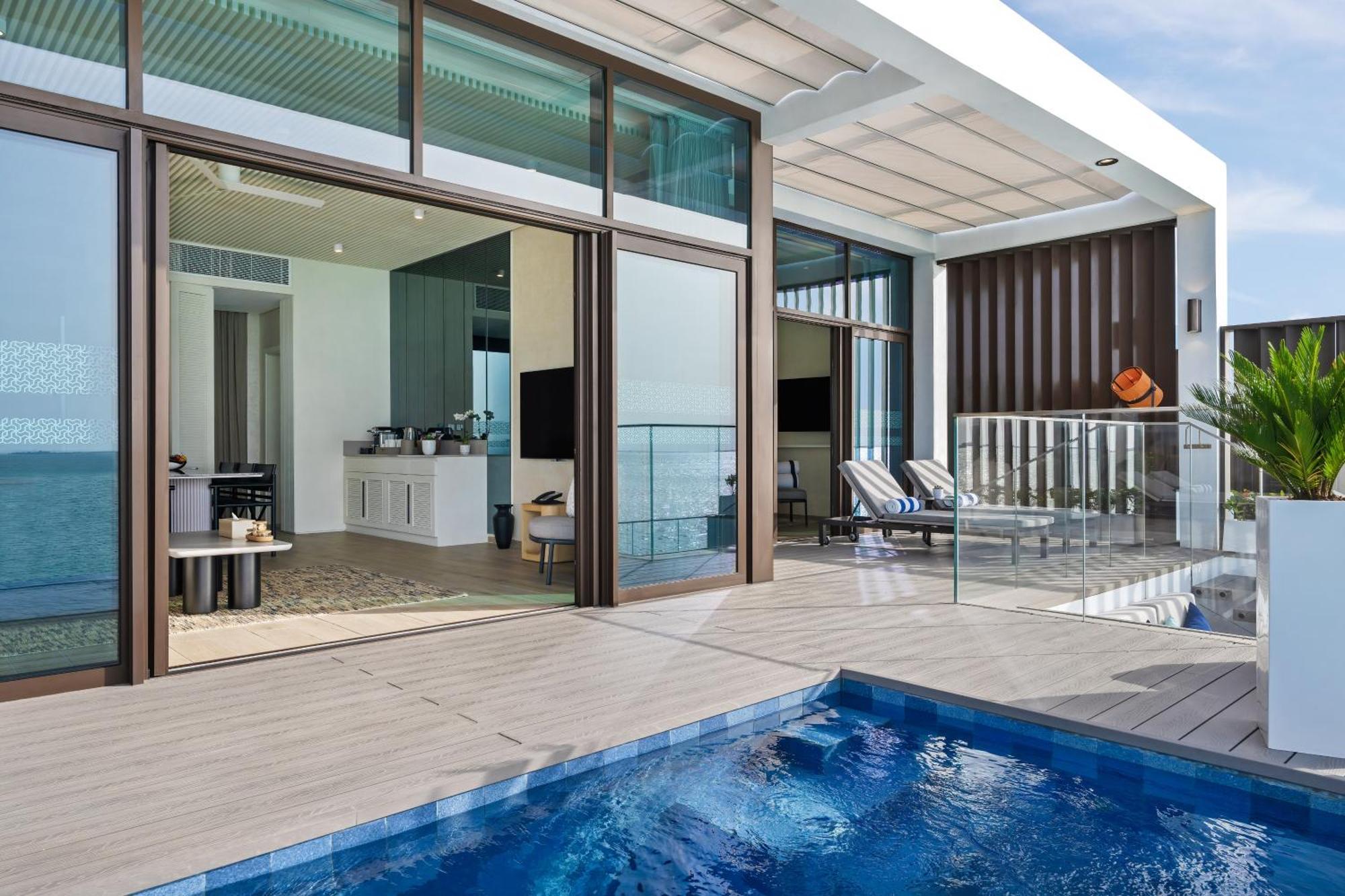 אבו דאבי Bab Al Nojoum Hudayriyat Villas מראה חיצוני תמונה