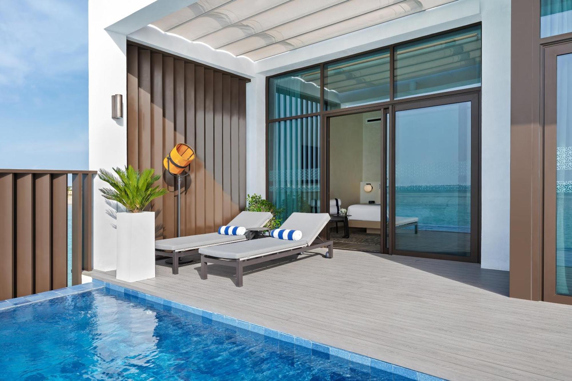 אבו דאבי Bab Al Nojoum Hudayriyat Villas מראה חיצוני תמונה
