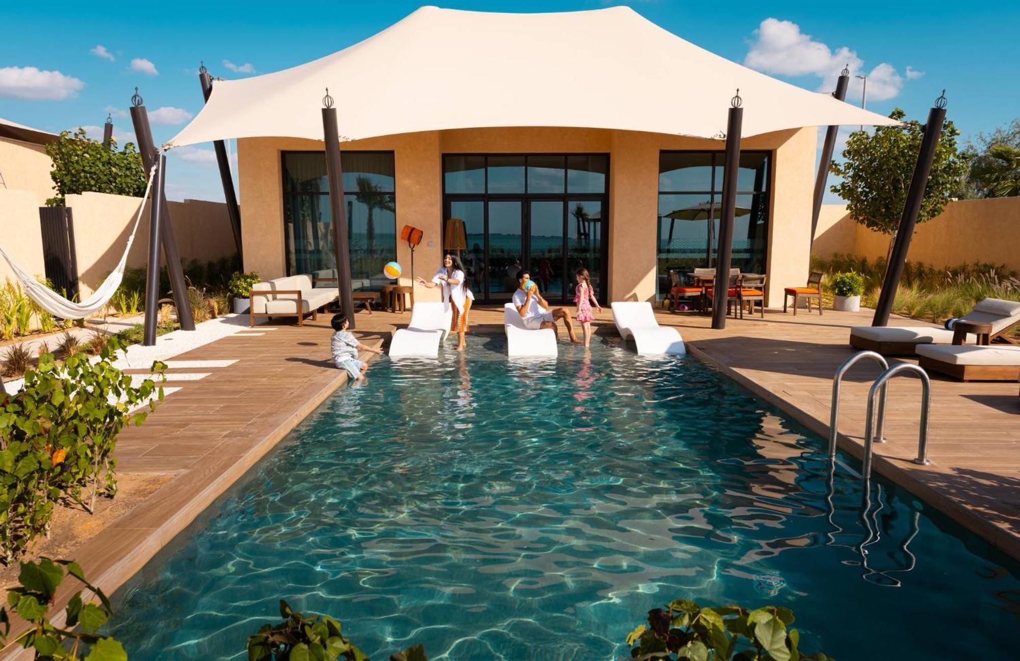 אבו דאבי Bab Al Nojoum Hudayriyat Villas מראה חיצוני תמונה