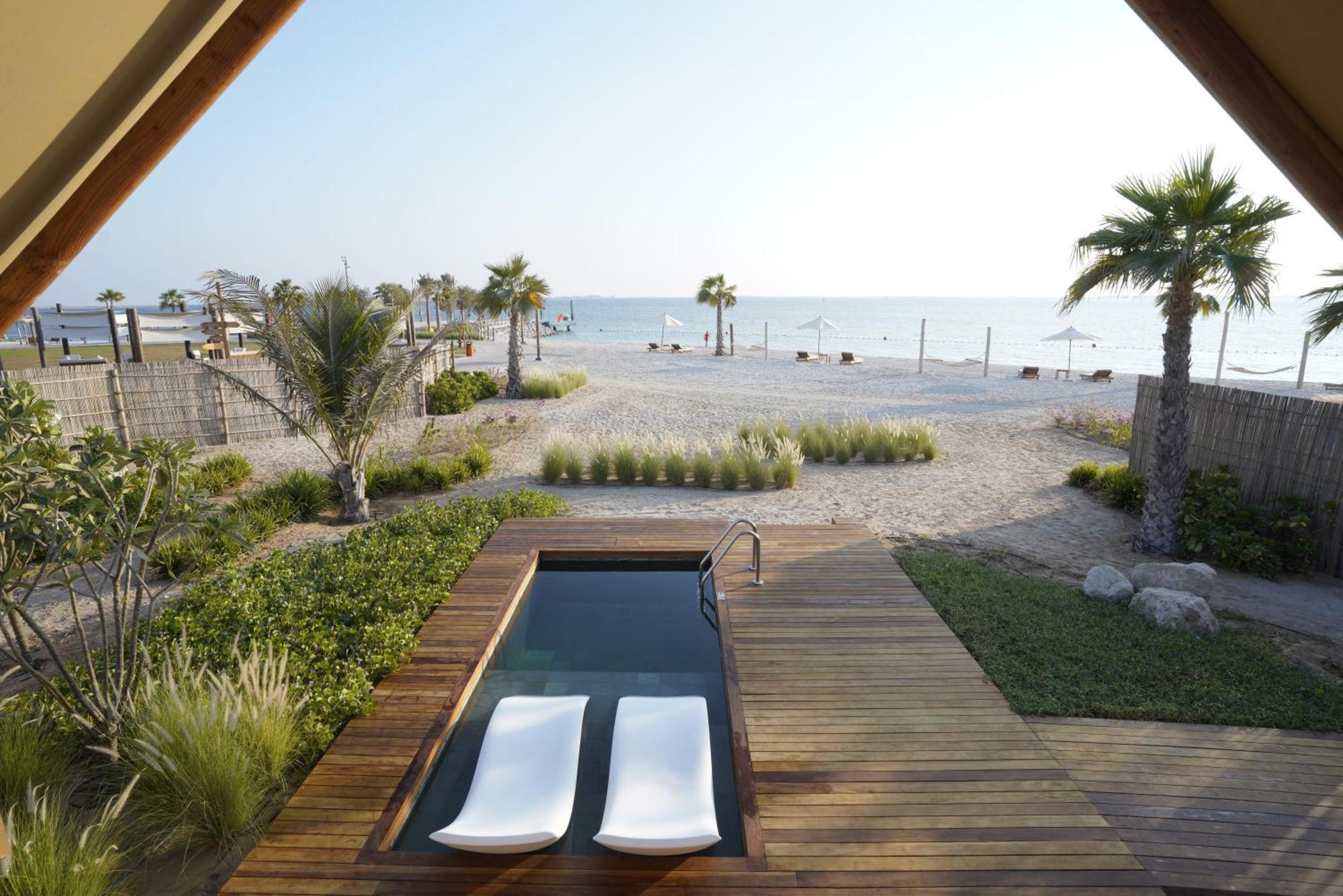 אבו דאבי Bab Al Nojoum Hudayriyat Villas חדר תמונה
